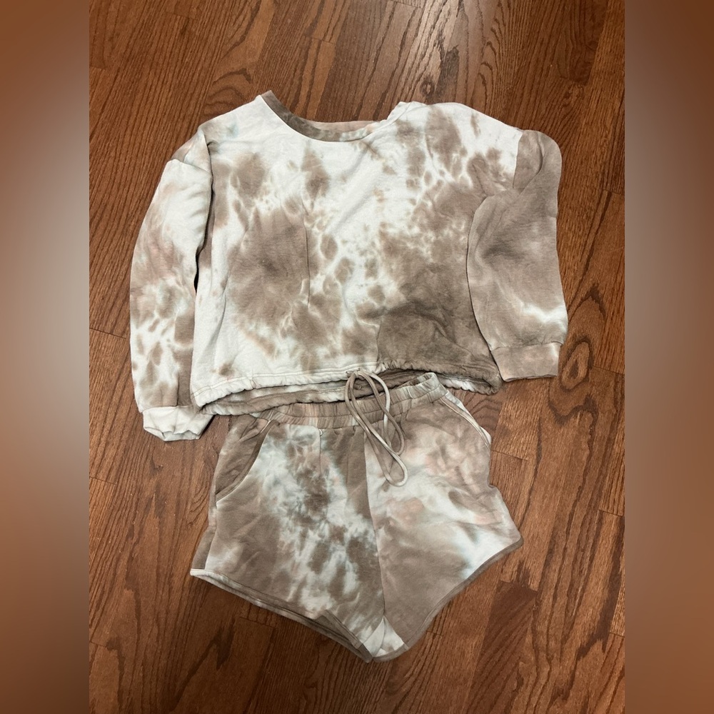 Tie-Dye Athleisure Lounge Set